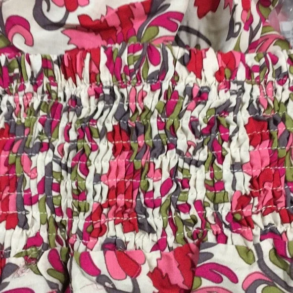 HP! Boho Pink & Red Floral High Low Maxi Skirt - Picture 7 of 9